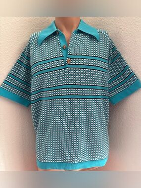 VTG Mid-Century Donegal Coleseta
Men’s Knitted Polo